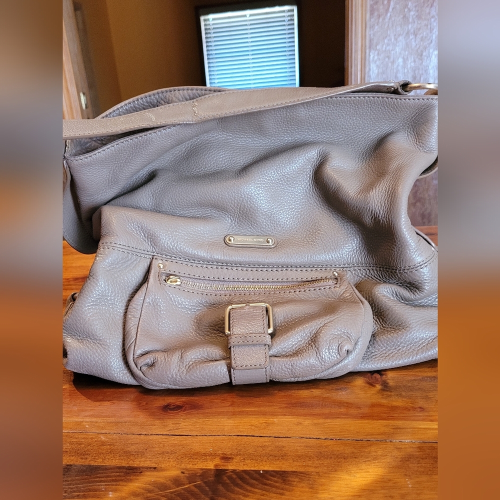 Michael Kors Taupe Leather Women's Bag